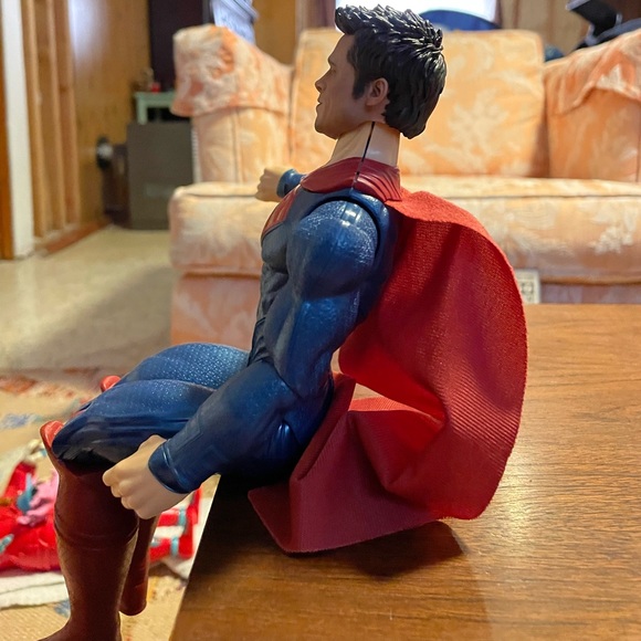 ⚡️ SUPERBRAD Brad Pitt Superman Custom Action Figure Cowabunga Customz ⚡️ - Picture 4 of 5